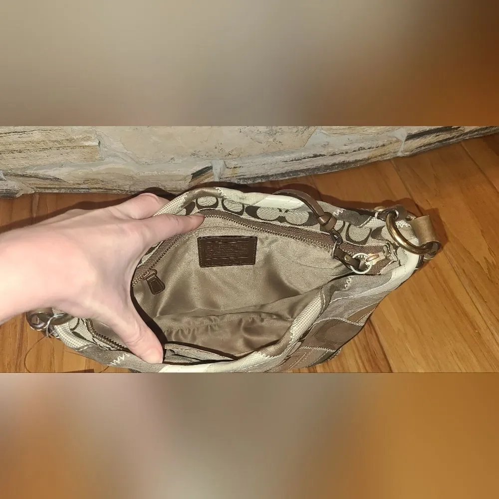Coach stylish patchwork